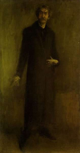 Brown and Gold by James Abbott McNeill Whistler