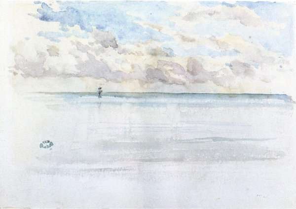 Seascape, Dieppe by James Abbott McNeill Whistler