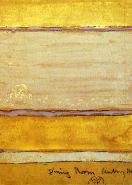 Colour Scheme for the Dining-Room of Aubrey House by James Abbott McNeill Whistler
