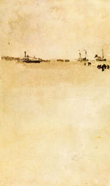 Beach Scene I by James Abbott McNeill Whistler