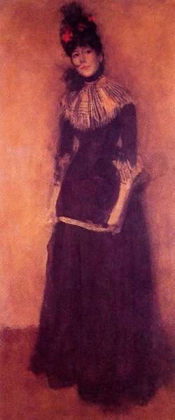 Rose et argent: La Jolie Mutine by James Abbott McNeill Whistler