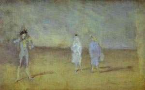 Harmony In Blue The Duet 1878 by James Abbott McNeill Whistler