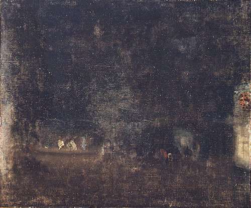 Nocturne in Green and Gold 1877 by James Abbott McNeill Whistler
