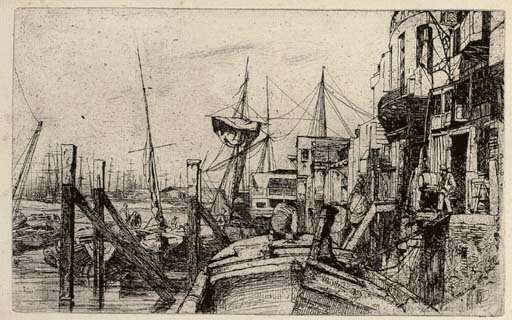 Limehouse by James Abbott McNeill Whistler