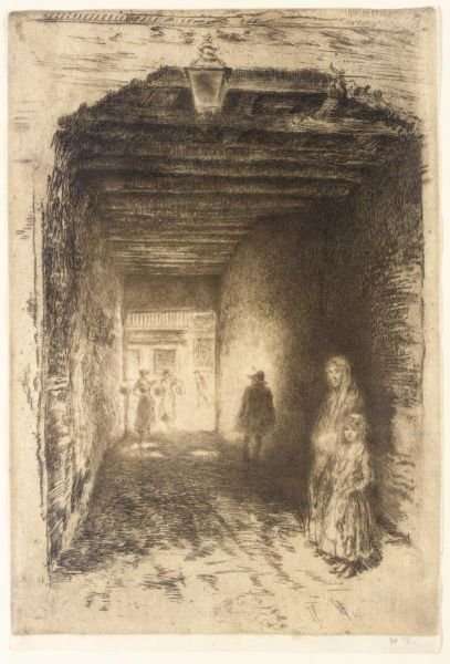 The Beggars by James Abbott McNeill Whistler
