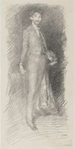 Count Robert De Montesquiou by James Abbott McNeill Whistler