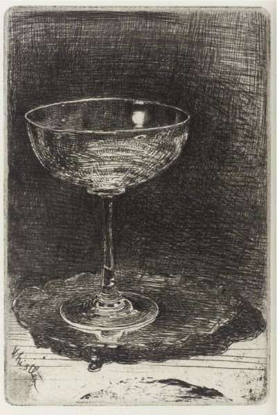 The Wine-Glass by James Abbott McNeill Whistler