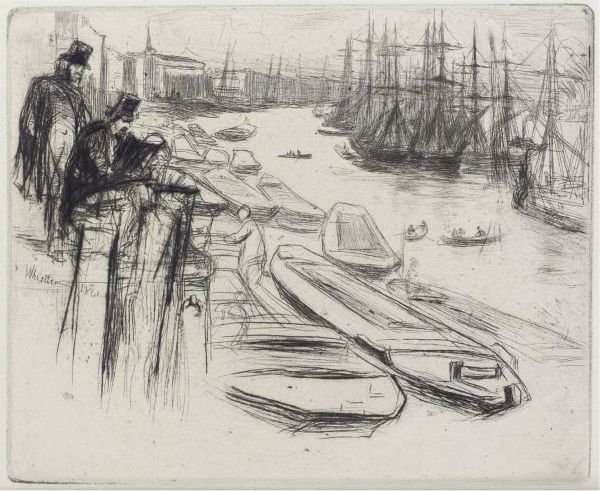 The Little Pool by James Abbott McNeill Whistler