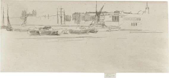 The White Tower by James Abbott McNeill Whistler