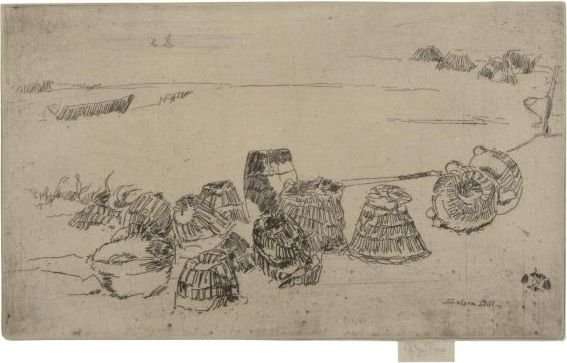 Lobster-Pots by James Abbott McNeill Whistler