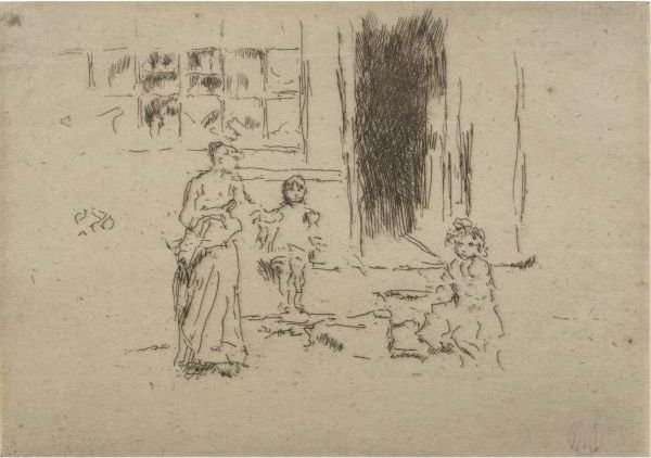 Petticoat Lane by James Abbott McNeill Whistler