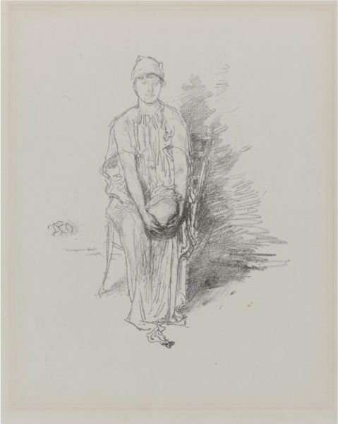 Figure by James Abbott McNeill Whistler