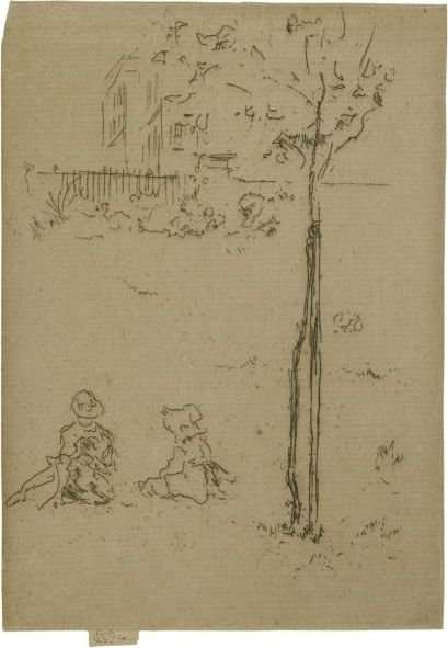 The Young Tree by James Abbott McNeill Whistler