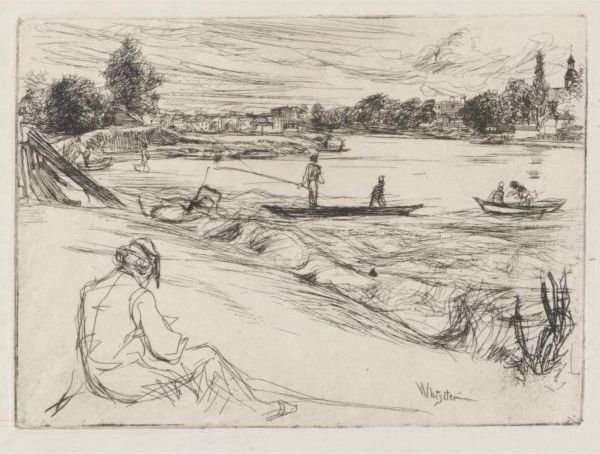 Sketching by James Abbott McNeill Whistler