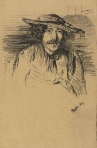 Portrait Of Whistler by James Abbott McNeill Whistler