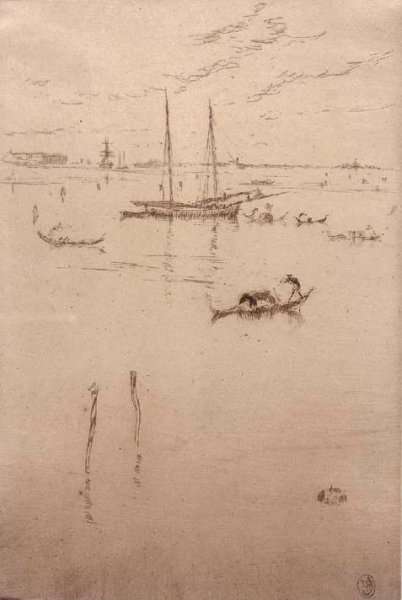 The Little Lagoon 2 by James Abbott McNeill Whistler