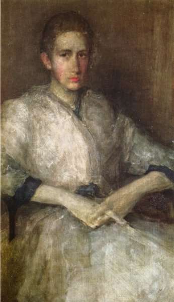 Portrait of Ellen Sturgis Hooper by James Abbott McNeill Whistler