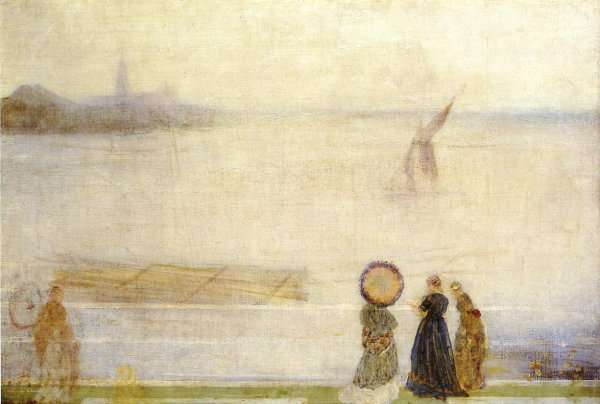 Battersea Reach from Lindsey Houses by James Abbott McNeill Whistler