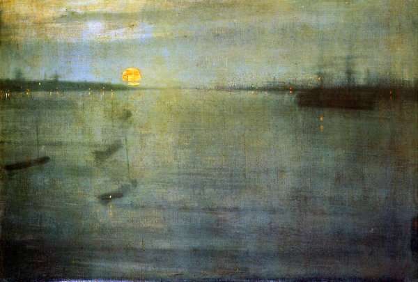 Nocturn Sun by James Abbott McNeill Whistler