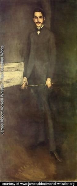 James Abbott McNeill Whistler - Portrait of George W. Vanderbilt