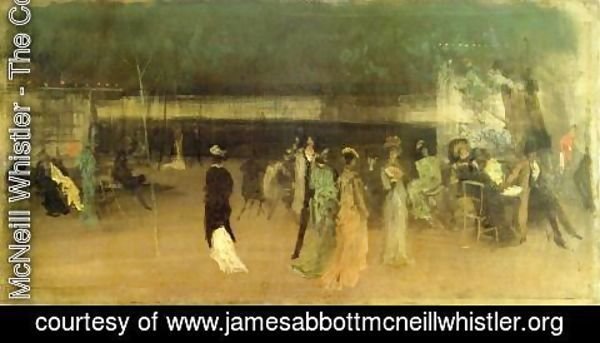 James Abbott McNeill Whistler - Cremorne Gardens, No. 2