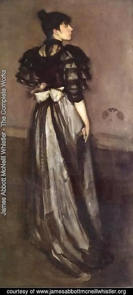 James Abbott McNeill Whistler - Mother of Pearl and Silver: The Andalusian