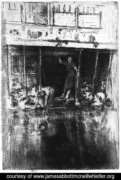 James Abbott McNeill Whistler - Pierrot (Oudezijds Achterburgwal)