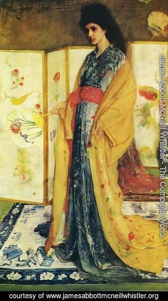 James Abbott McNeill Whistler - La Princesse duPays de la Porcelaine