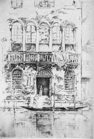 James Abbott McNeill Whistler - The Balcony