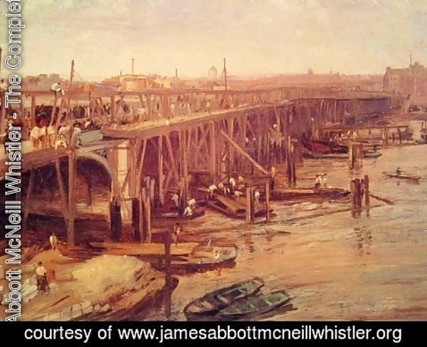 James Abbott McNeill Whistler - The Last of old Westminster