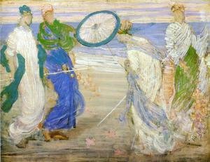 James Abbott McNeill Whistler - Symphony in Blue and Pink