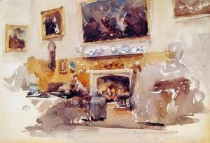 James Abbott McNeill Whistler - Moreby Hall