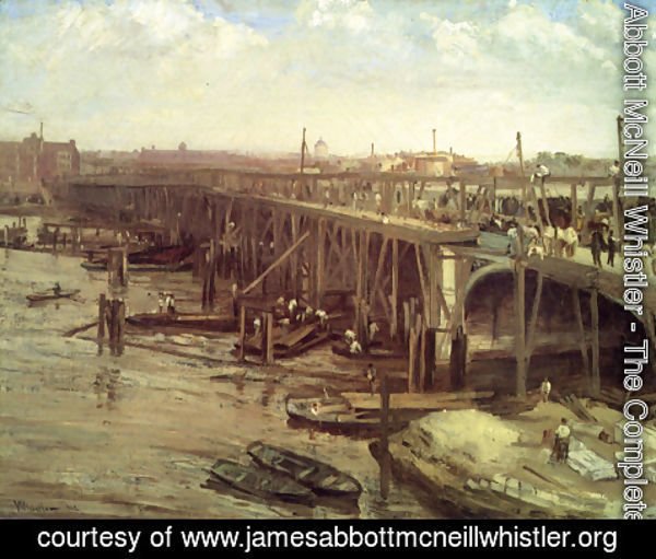 James Abbott McNeill Whistler - The Last of Old Westminster 2