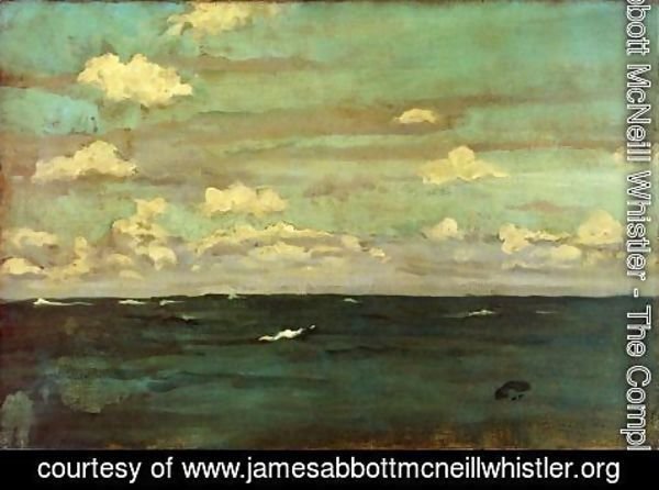 James Abbott McNeill Whistler - Violet and Siilver: A Deep Sea