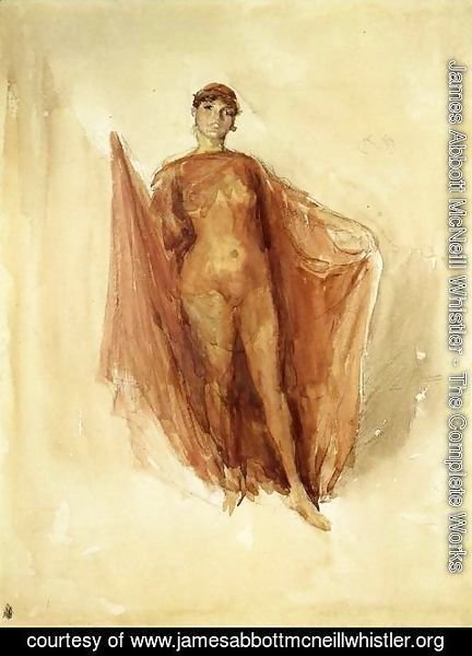 James Abbott McNeill Whistler - Dancing Girl
