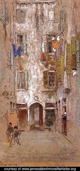 James Abbott McNeill Whistler - Corte del Paradiso
