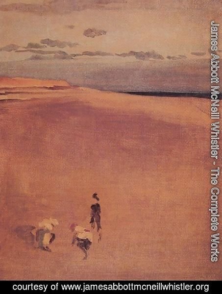 James Abbott McNeill Whistler - The Beach at Selsey Bill