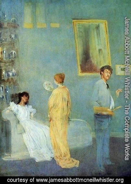 James Abbott McNeill Whistler - The Artist's Studio