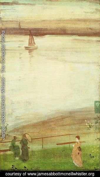James Abbott McNeill Whistler - Variations in Violet and Green