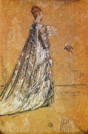 James Abbott McNeill Whistler - The Blue Dress