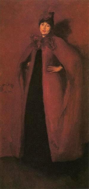 James Abbott McNeill Whistler - Harmony in Red: Lamplight