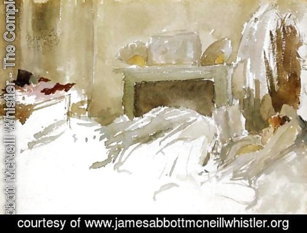 James Abbott McNeill Whistler - Resting in Bed
