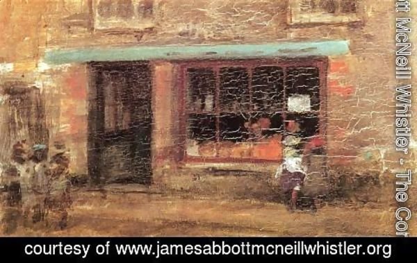 James Abbott McNeill Whistler - Blue and Orange: The Sweet Shop