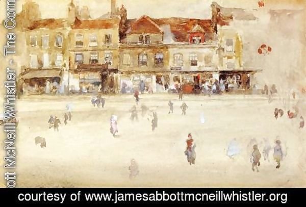 James Abbott McNeill Whistler - Chelsea Shops