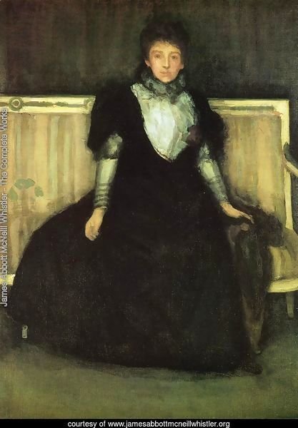 Green and Violet: Portrait of Mrs. Walter Sickert