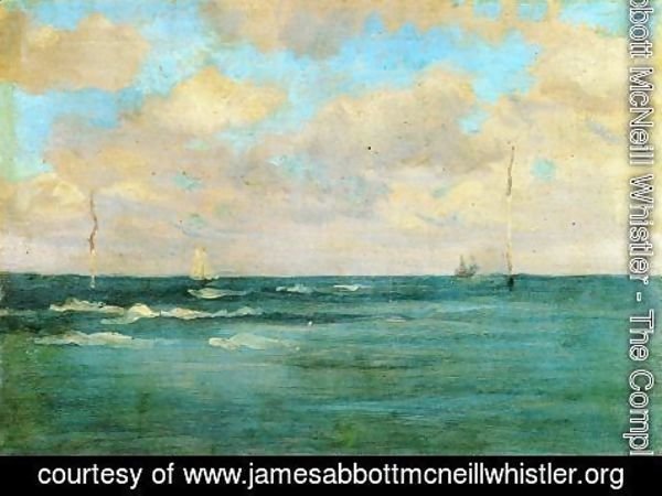 James Abbott McNeill Whistler - Bathing Posts
