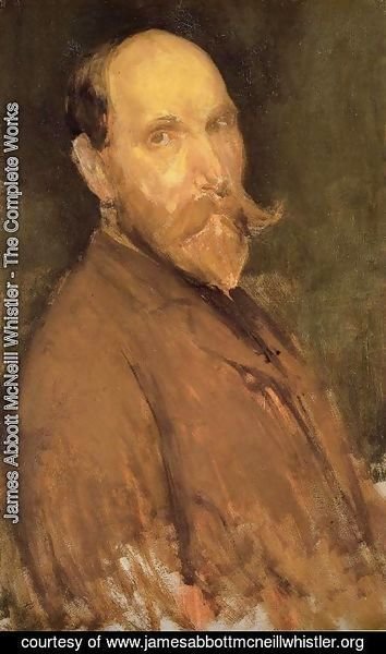 James Abbott McNeill Whistler - Portrait of Charles L. Freer