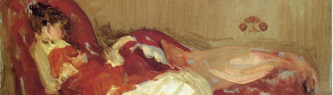 James Abbott McNeill Whistler - Note in Red, The Siesta