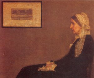 James Abbott McNeill Whistler - Portrait of his Mother
