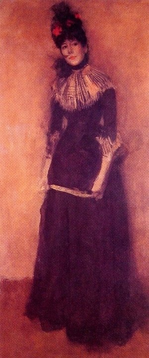 James Abbott McNeill Whistler - Rose et argent, La Jolie Mutine